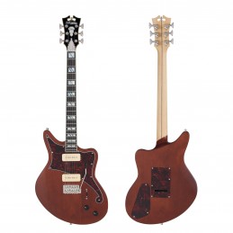 D'ANGELICO DELUXE BEDFORD (WITH TREMOLO) MATTE WALNUT