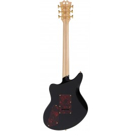 D'ANGELICO DELUXE BEDFORD (WITH TREMOLO) SOLID BLACK