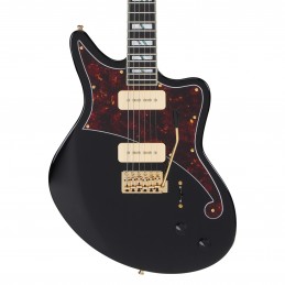 D'ANGELICO DELUXE BEDFORD (WITH TREMOLO) SOLID BLACK