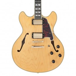D'ANGELICO DELUXE DC (with stop-bar tailpiece) SATIN HONEY