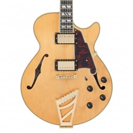 D'ANGELICO DELUXE SS (with stairstep tailpiece) SATIN HONEY