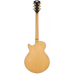 D'ANGELICO DELUXE SS BARITONE (with stop-bar tailpiece) SATIN HONEY