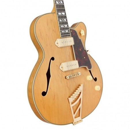 D'ANGELICO DELUXE 59 (with stairstep tailpiece) SATIN HONEY