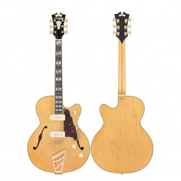 D'ANGELICO DELUXE 59 (with stairstep tailpiece) SATIN HONEY