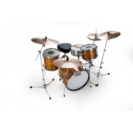 PEARL PRESIDENT DELUXE 3pz. cassa 20" solo fusti colore SUNSET RIPPLE 769