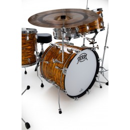 PEARL PRESIDENT DELUXE 3pz. cassa 20" solo fusti colore SUNSET RIPPLE 769