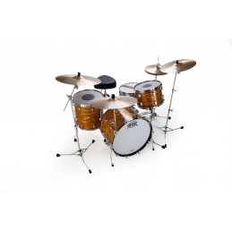PEARL PRESIDENT DELUXE 3pz. cassa 22" solo fusti colore SUNSET RIPPLE 769