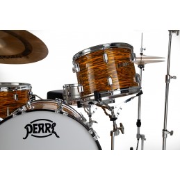 PEARL PRESIDENT DELUXE 3pz. cassa 22" solo fusti colore SUNSET RIPPLE 769