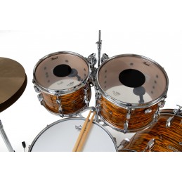 PEARL PRESIDENT DELUXE 3pz. cassa 20" solo fusti colore SUNSET RIPPLE 769