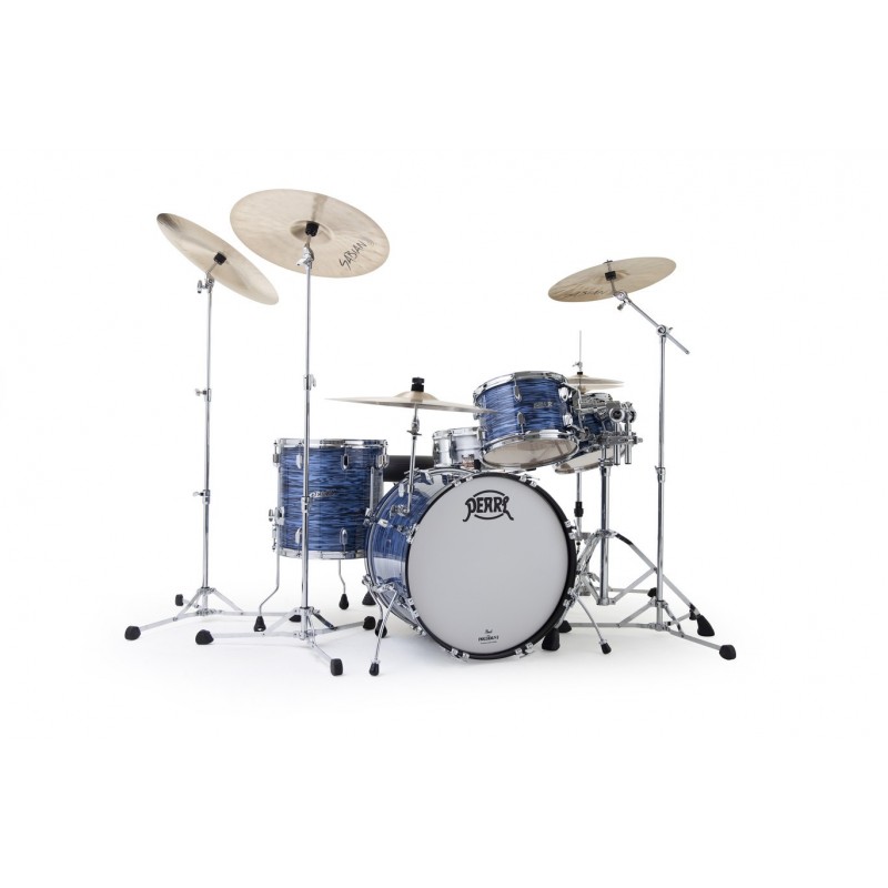 PEARL PRESIDENT DELUXE 3pz. cassa 20" solo fusti colore OCEAN RIPPLE 767