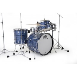 PEARL PRESIDENT DELUXE 3pz. cassa 20" solo fusti colore OCEAN RIPPLE 767