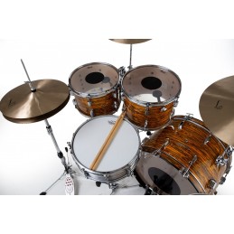 PEARL PRESIDENT DELUXE 3pz. cassa 22" solo fusti colore SUNSET RIPPLE 769