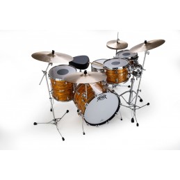 PEARL PRESIDENT DELUXE 3pz. cassa 22" solo fusti colore SUNSET RIPPLE 769