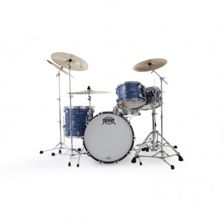 PEARL PRESIDENT DELUXE 3pz. cassa 22" solo fusti colore OCEAN RIPPLE 767