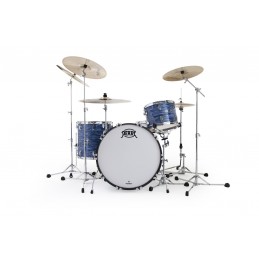 PEARL PRESIDENT DELUXE 3pz. cassa 24" solo fusti colore OCEAN RIPPLE 767