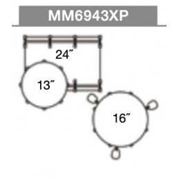 PEARL Masters Maple 3-pc Shell Pack 824