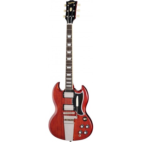 EPIPHONE Inspired by GIBSON CUSTOM '64 SG STANDARD MAESTRO VIBROLA - CHERRY