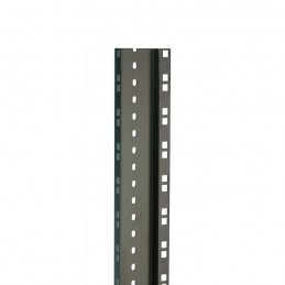 Adam Hall 19" Parts RACK RAIL 45 BLACK DOUBLE
