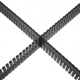 Adam Hall 19" Parts RACK INLAY 02 SEPARATOR UNI