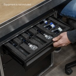 Adam Hall 19" Parts RACK DRAWER 04 ALU ERGO