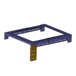 Adam Hall 19" Parts SHOCK MOUNT FRAME