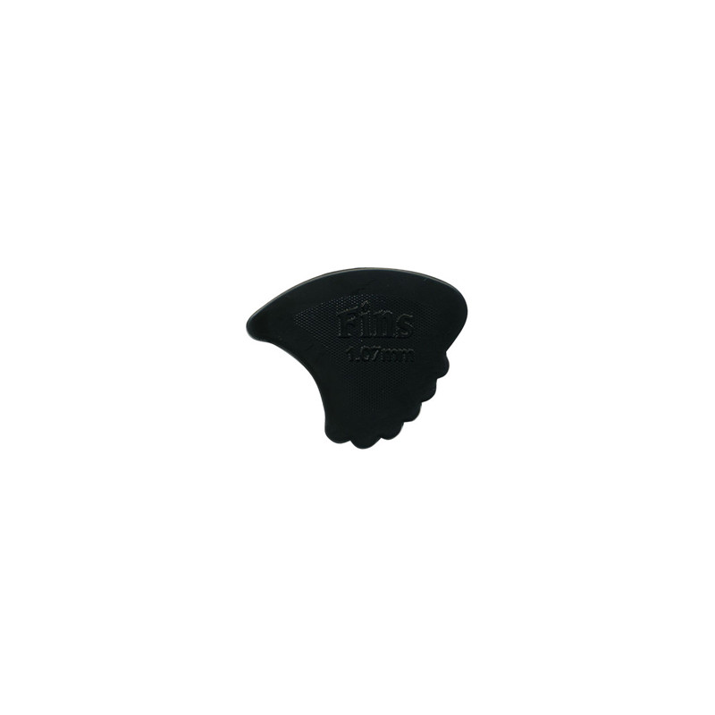 444R1.07 Nylon Fin Black 1.07mm