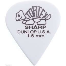 412R1.5 Tortex Sharp White 1.5mm Bag/72
