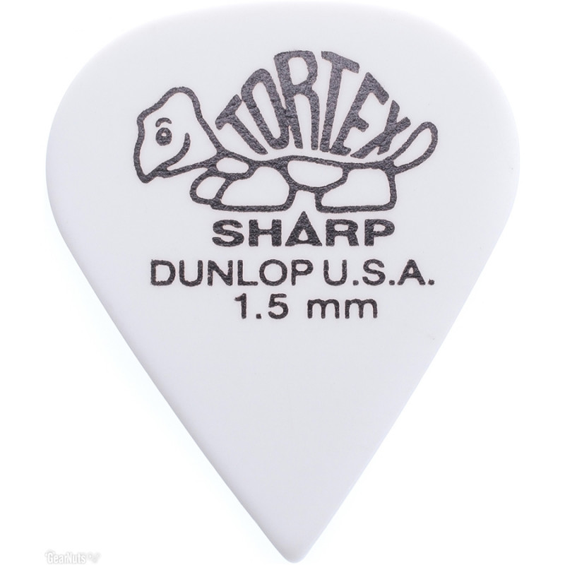 412R1.5 Tortex Sharp White 1.5mm Bag/72