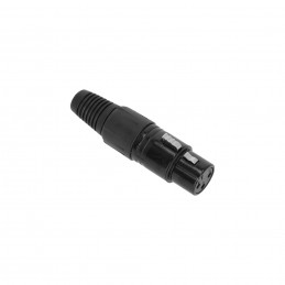 Adam Hall Connectors 3 STAR C XF3 BLK