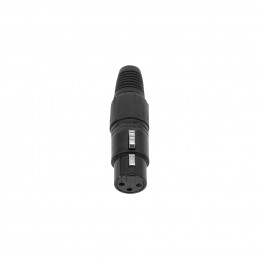Adam Hall Connectors 3 STAR C XF3 BLK