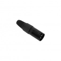 Adam Hall Connectors 3 STAR C XM3 BLK