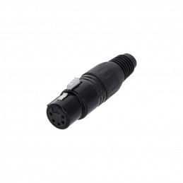 Adam Hall Connectors 4 STAR C XF5 BLK
