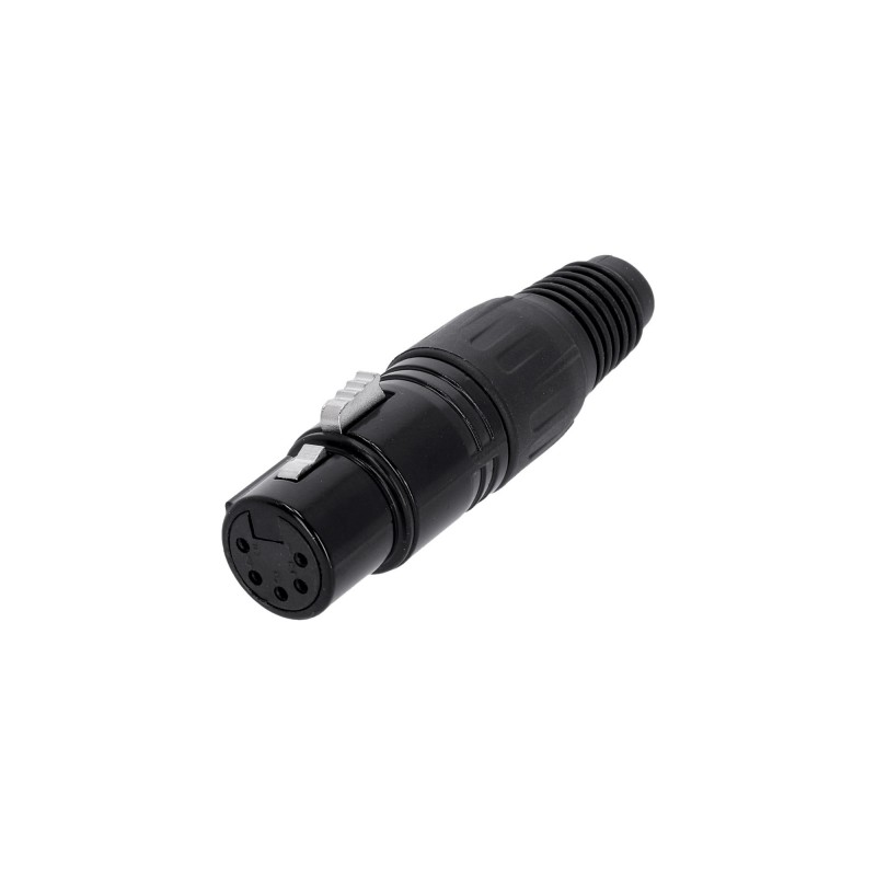 Adam Hall Connectors 4 STAR C XF5 BLK