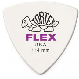456P1.14 Tortex Flex Triangle 1.14 mm Pack/12