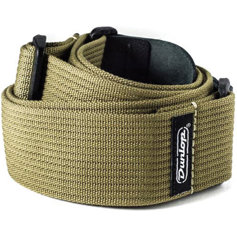 D27-01OL STRAP RIBBED COTTON OLIVE GRN