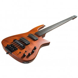 CR Radius Bass 4 Fretless Amber Satin