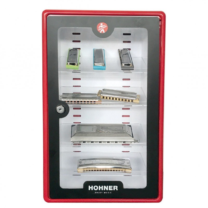 HOHNER EXPOSITOR TRANSP CON LLAVE