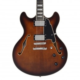 D'ANGELICO PREMIER DC BROWN BURST