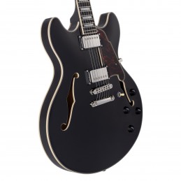 D'ANGELICO PREMIER DC BLACK FLAKE