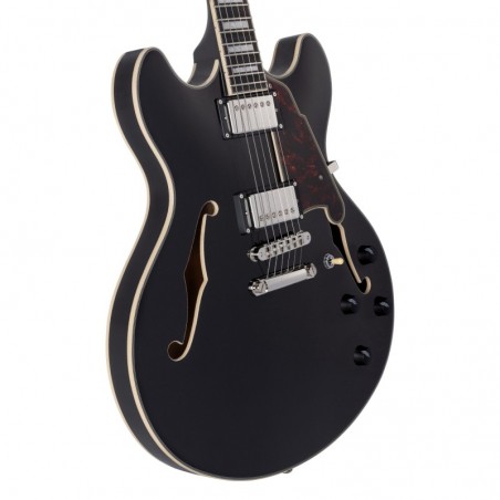 D'ANGELICO PREMIER DC BLACK FLAKE