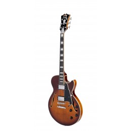 D'ANGELICO PREMIER SS DARK ICED TEA BURST