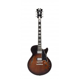 D'ANGELICO PREMIER SS BROWN BURST