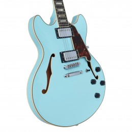 D'ANGELICO PREMIER DC (with stop-bar tailpiece)  SKY BLUE