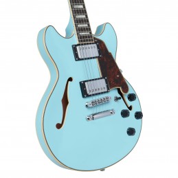 D'ANGELICO PREMIER MINI DC (with stop-bar tailpiece)  SKY BLUE