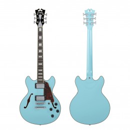 D'ANGELICO PREMIER MINI DC (with stop-bar tailpiece)  SKY BLUE