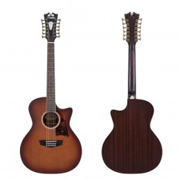 D'ANGELICO PREMIER FULTON CARAMEL BURST