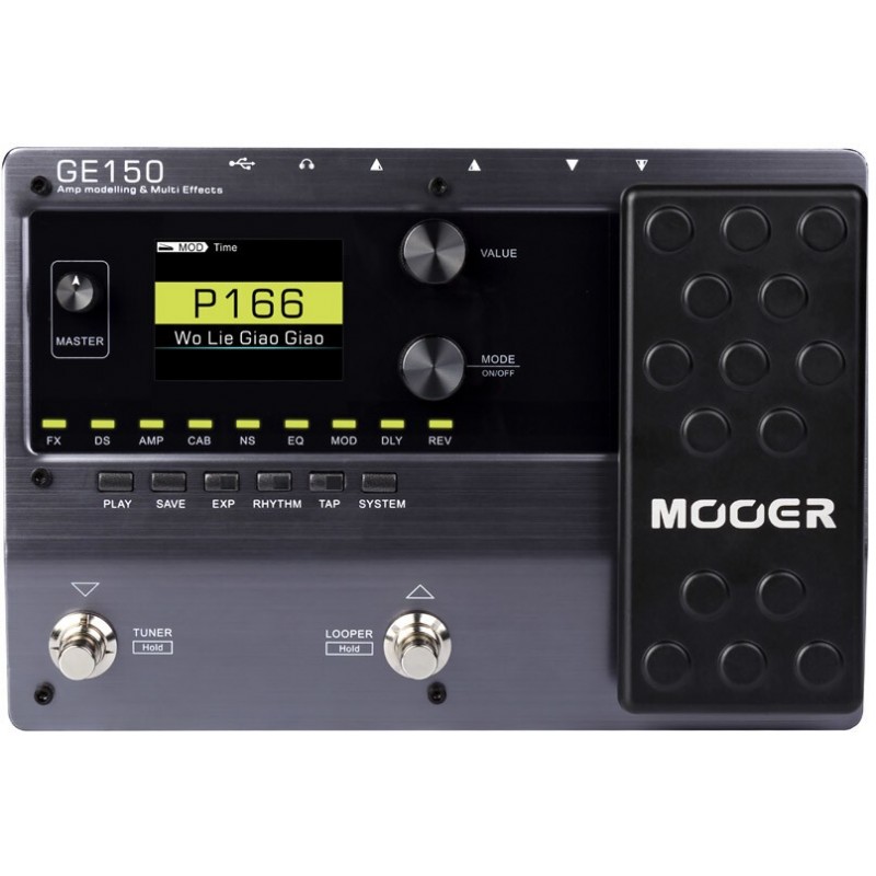 MOOER GE150 MODELADOR Y MULTI-EFECTOS