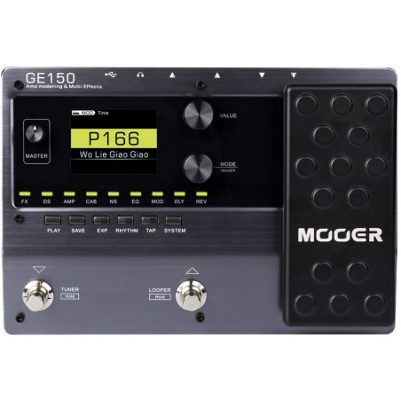 MOOER GE150 MODELADOR Y MULTI-EFECTOS