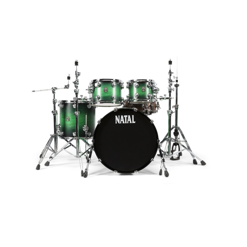 Cafè Racer TJ Set Green Satin Fade