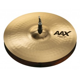SABIAN 14" AAX Medium Hats Brilliant Finish